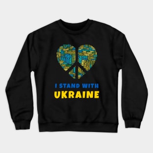 I Stand With Ukraine Crewneck Sweatshirt